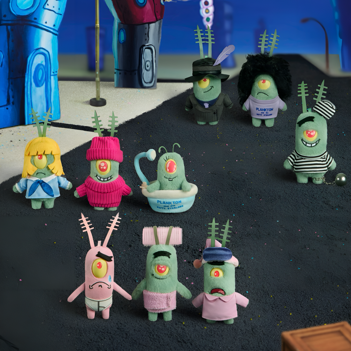 SpongeBob SquarePants A Day in the Life of Plankton Series Plush Blind Box
