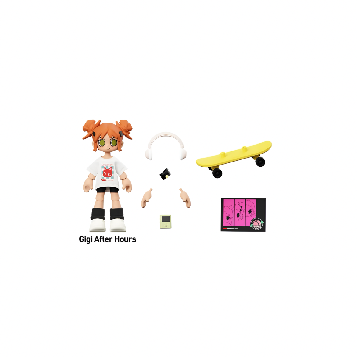 Peach Riot Carry the Music Series Block Pendant