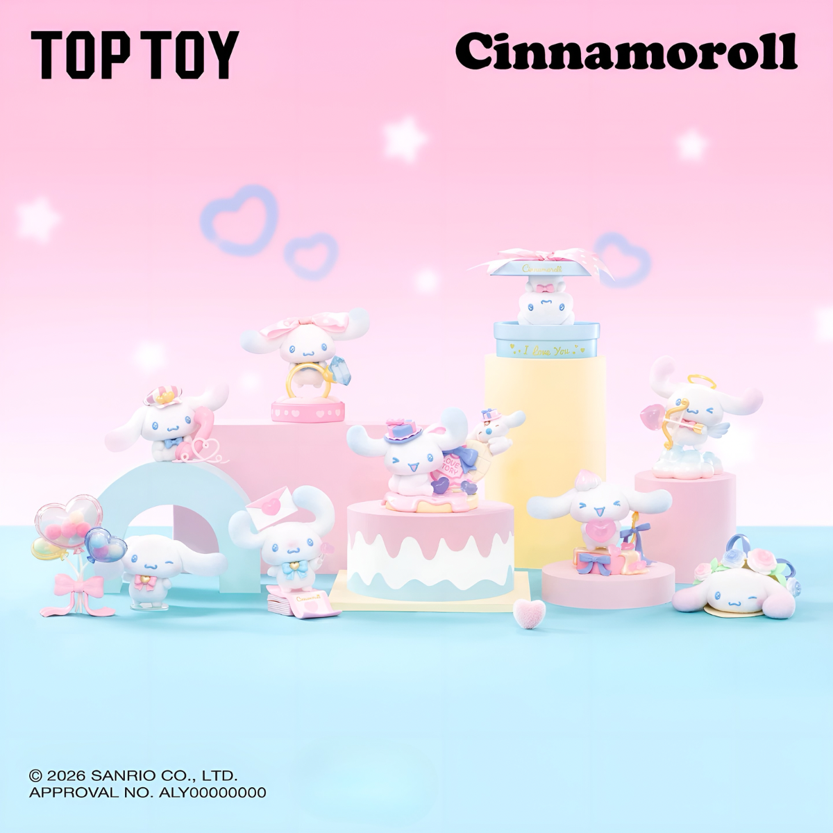 Cinamoroll Full of Love Series Figures Blind Box