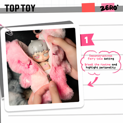 ZERO° Doll Paradise – Rhapsody Series Plush Charm Blind Box