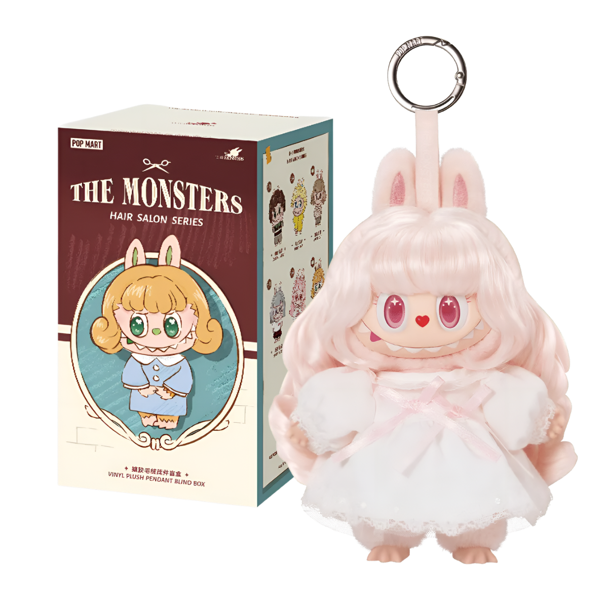 THE MONSTERS Hair Salon Series - Vinyl Plush Pendant Blind Box