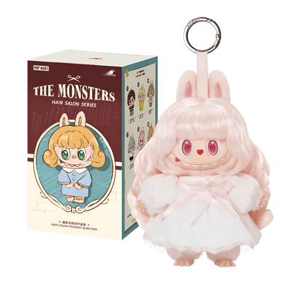 THE MONSTERS Hair Salon Series - Vinyl Plush Pendant Blind Box