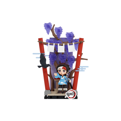 Demon Slayer Unwavering Resolve Arc Series Block Figures