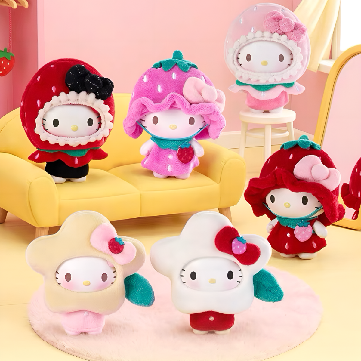 Hello Kitty Strawberry Kindergarten Mix-and-Match Figure