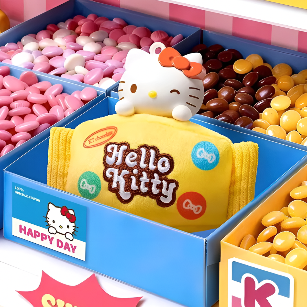Hello Kitty Convenience Store Series Plush Keychain Blind Box