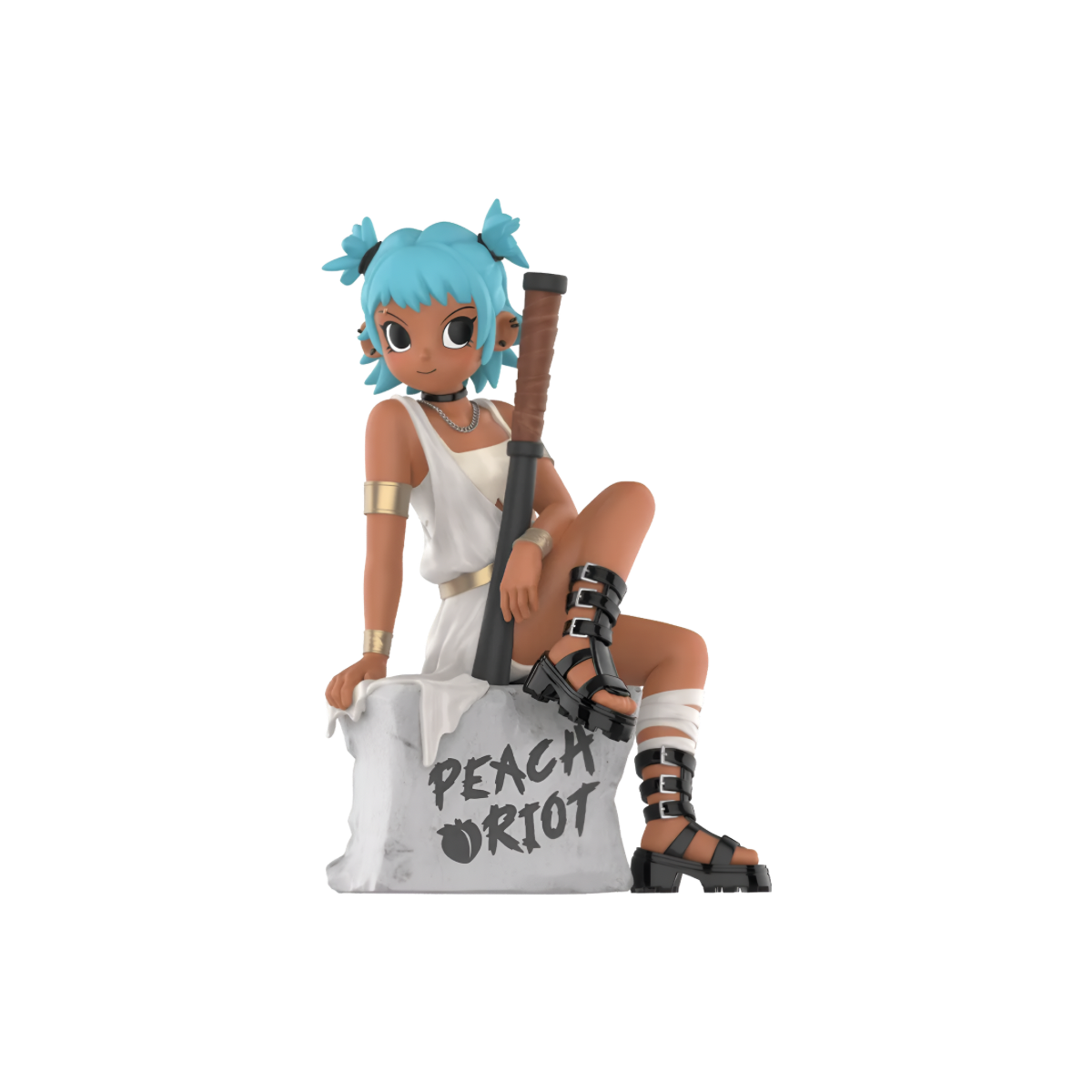 Peach Riot Carry the Music Series Block Pendant