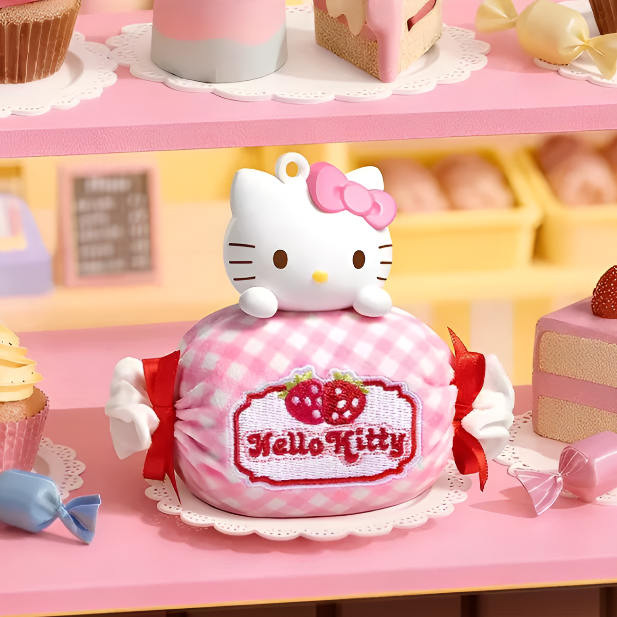 Hello Kitty Convenience Store Series Plush Keychain Blind Box