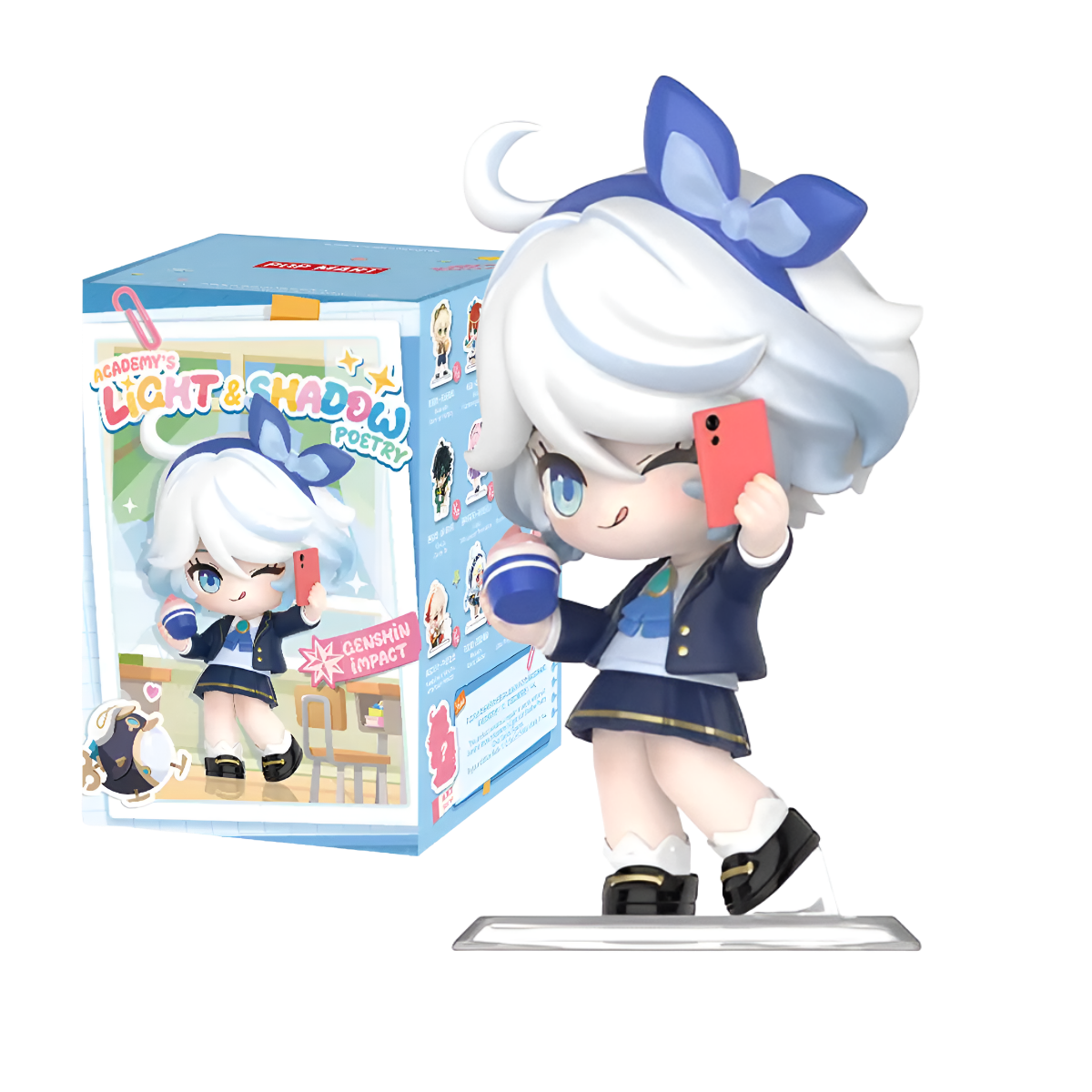Genshin Impact Academy's Light and Shadow Poetry Chibi Series Figures