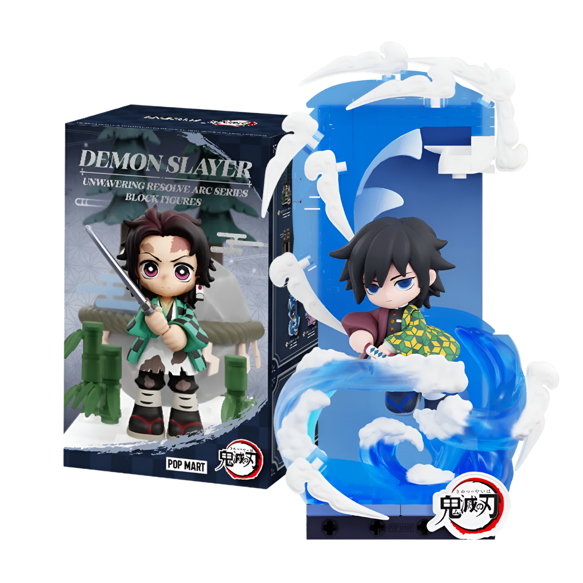 Demon Slayer Unwavering Resolve Arc Series Block Figures