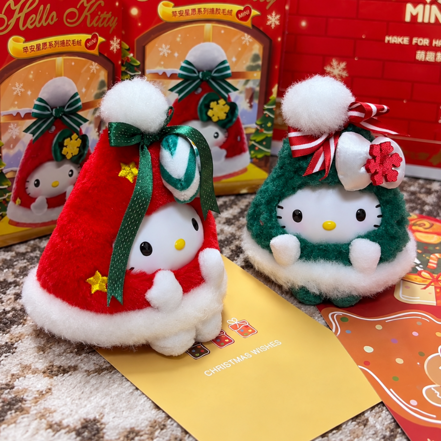 Hello Kitty Starry Apple Wishes Series Mini Vinyl Plush Blind Box
