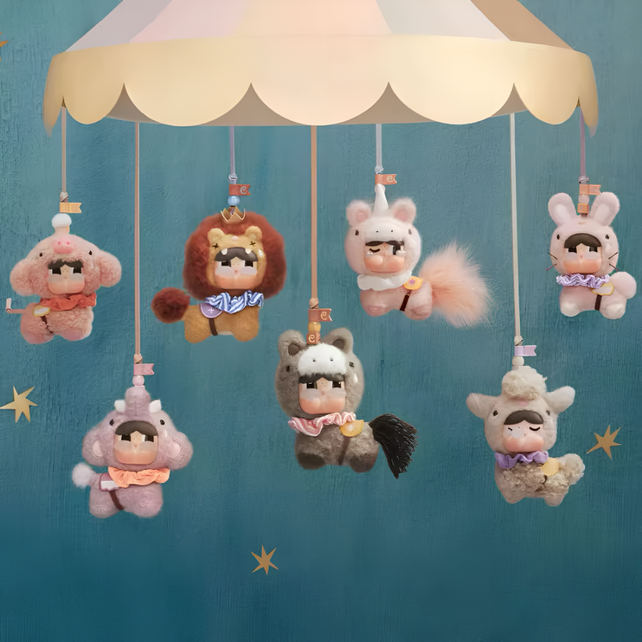 CRYBABY Crying Round n Round Series - Vinyl Plush Pendant