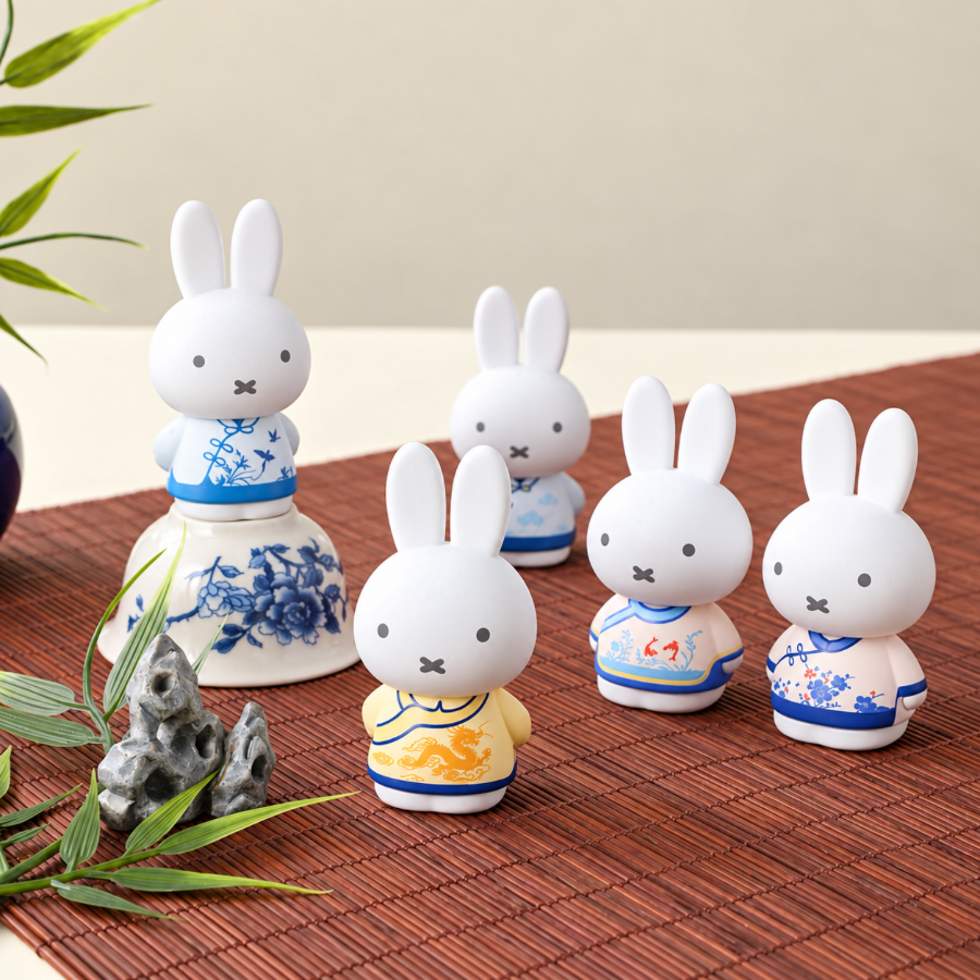 Miffy Qingyun Series Figures Blind Box