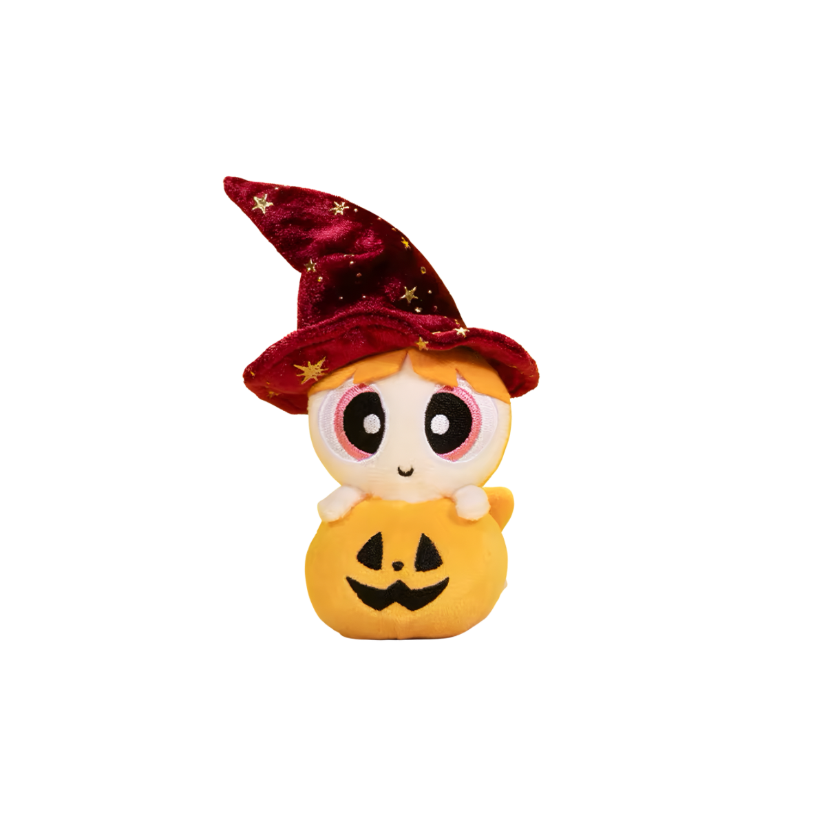 The Powerpuff Girls Halloween Witch Pumpkin Plush Pendant
