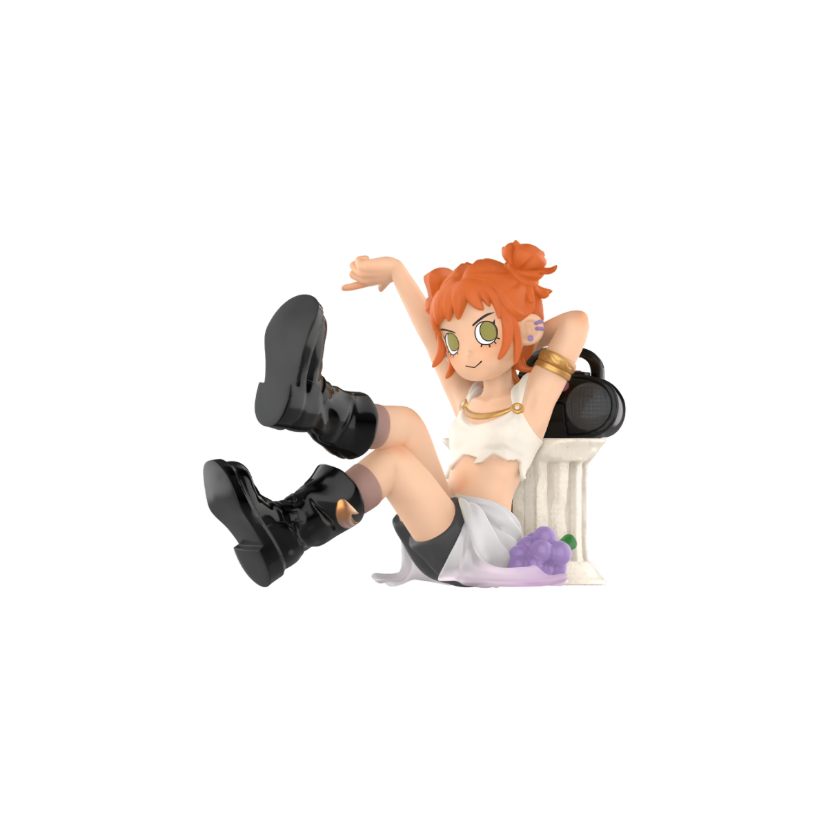 Peach Riot Carry the Music Series Block Pendant