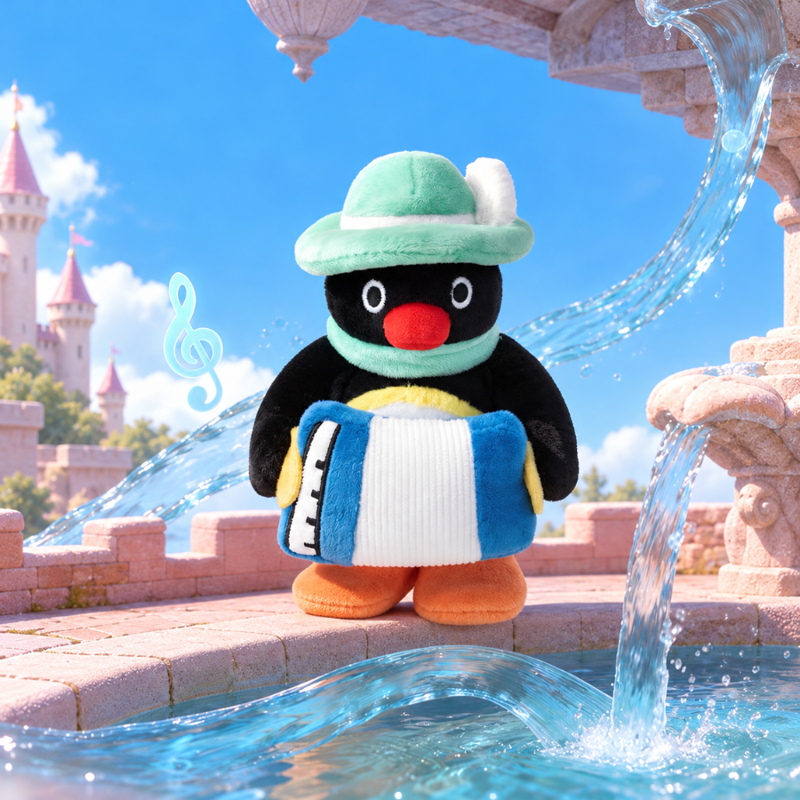 Pingu Fairytale Wandering Series Plush Pendant Blind Box