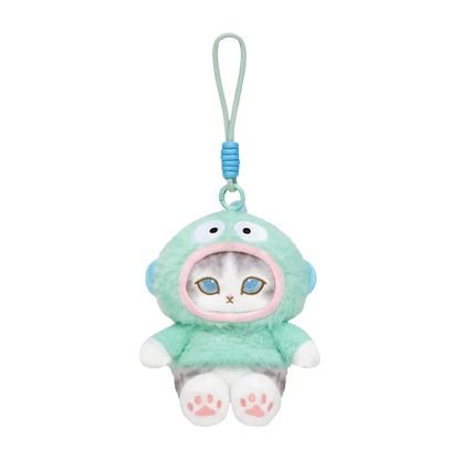 mofusand x Sanrio Characters Plump & Fluffy Mascot Plush Pendant