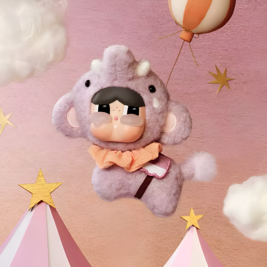 CRYBABY Crying Round n Round Series - Vinyl Plush Pendant