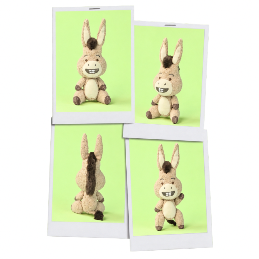SHAND MOO x Shrek Dot Dot Eyes Series Mini Plush Pendant