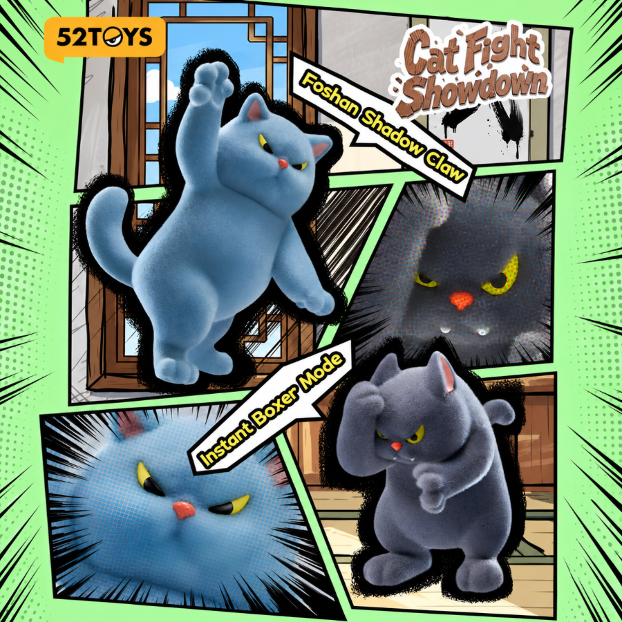 Cat Fight Showdown Series Figures Blind Box