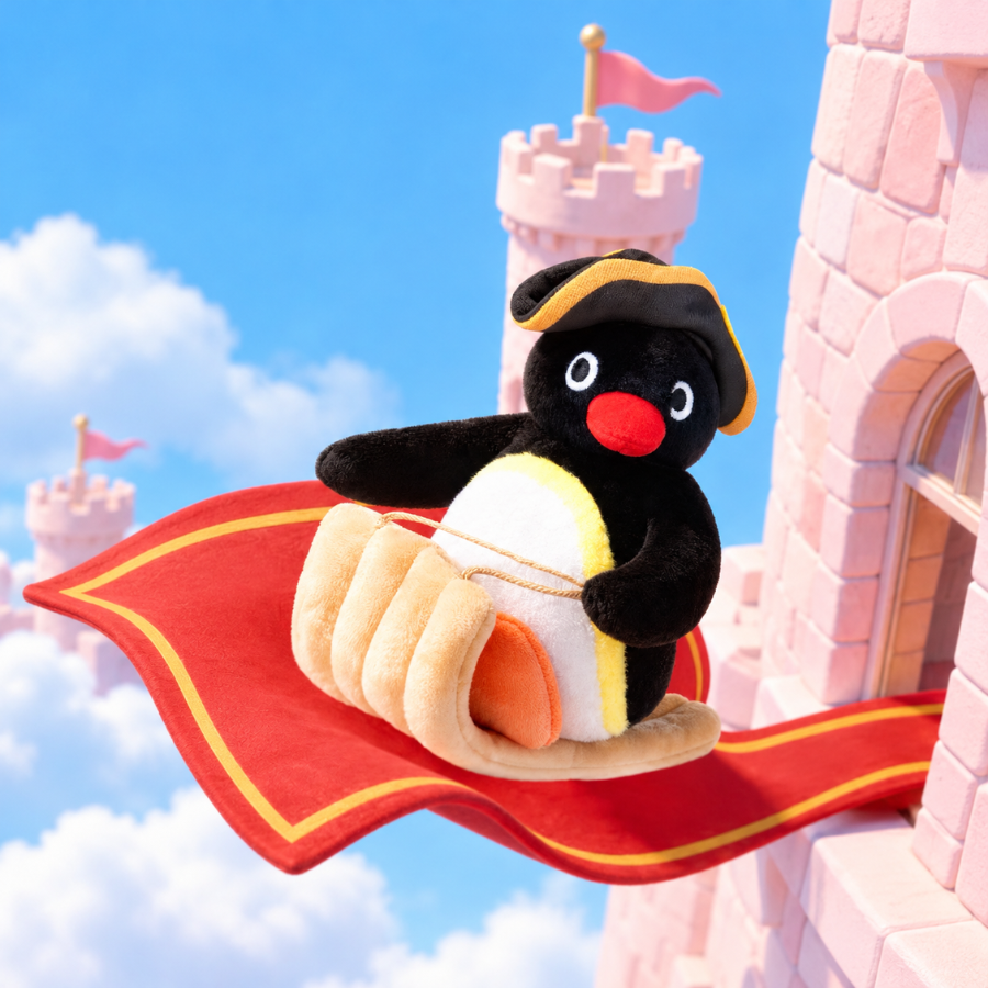 Pingu Fairytale Wandering Series Plush Pendant Blind Box