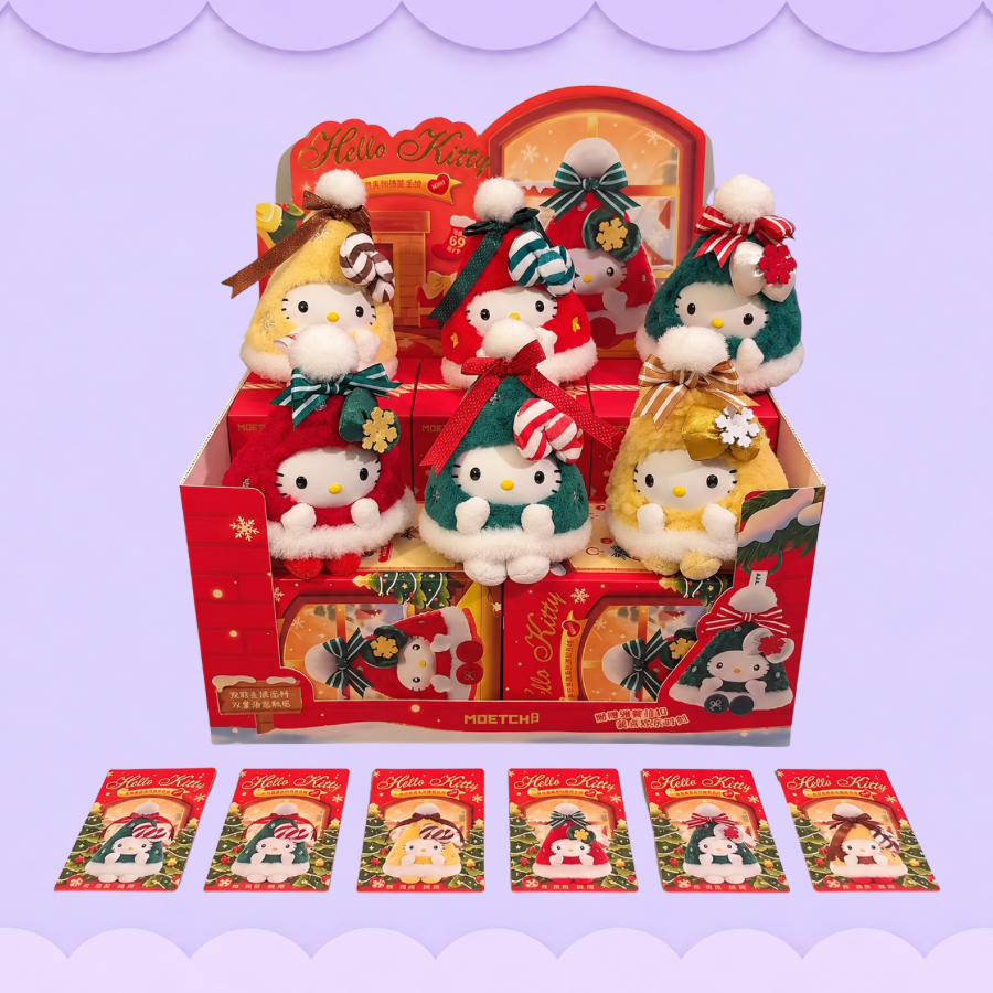 Hello Kitty Starry Apple Wishes Series Mini Vinyl Plush Blind Box