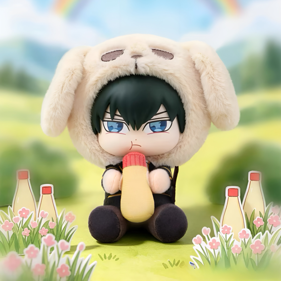 Gintama Full Belly Series Plush Pendant Blind Box