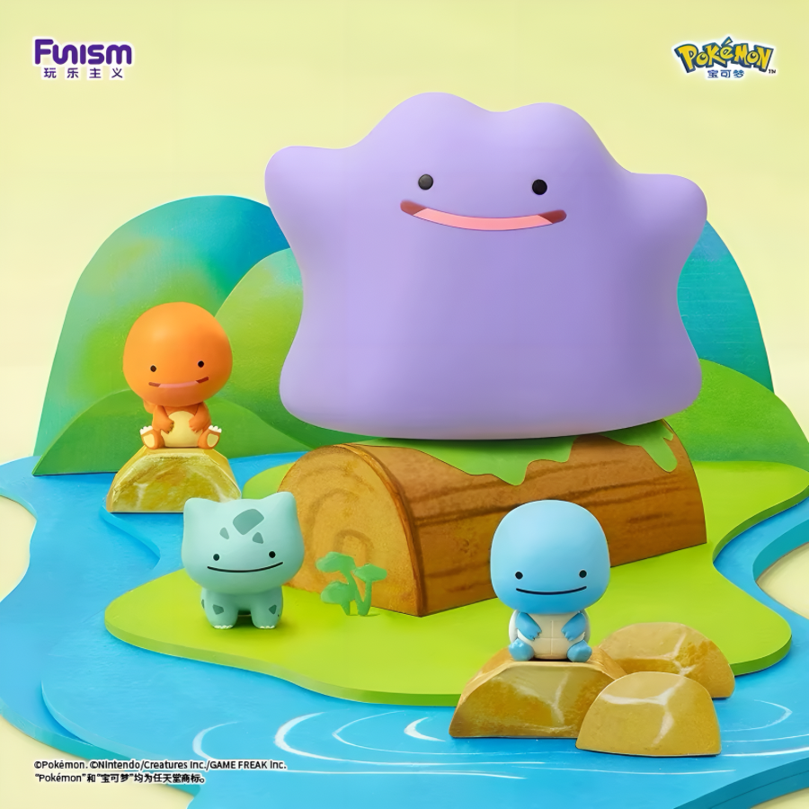 Pokemon Ditto Little Adventures Series Figures Blind Box