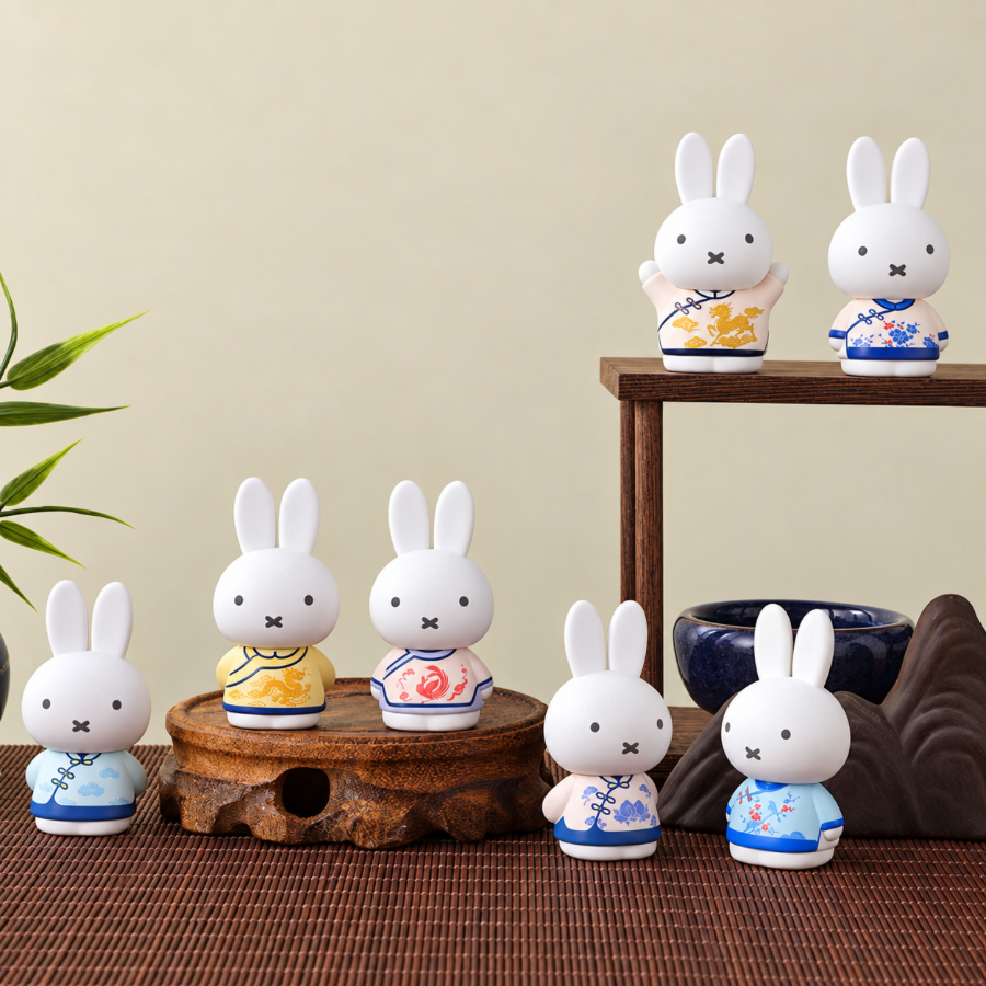 Miffy Qingyun Series Figures Blind Box