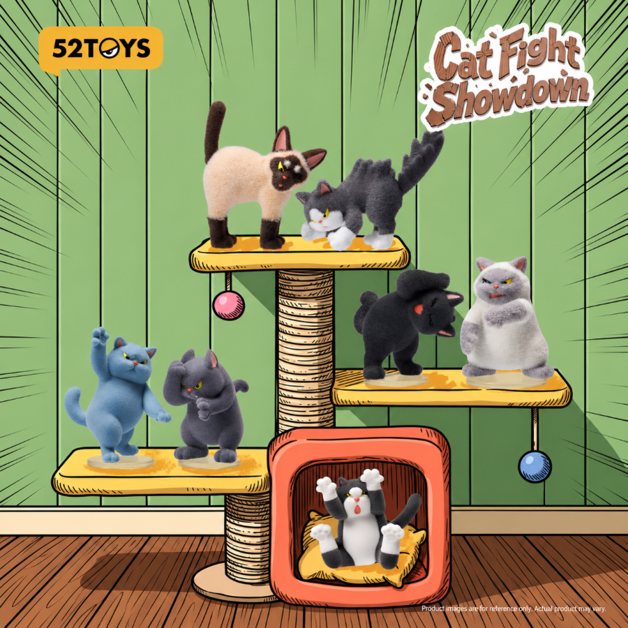 Cat Fight Showdown Series Figures Blind Box