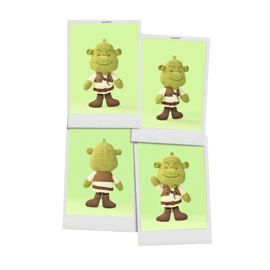 SHAND MOO x Shrek Dot Dot Eyes Series Mini Plush Pendant