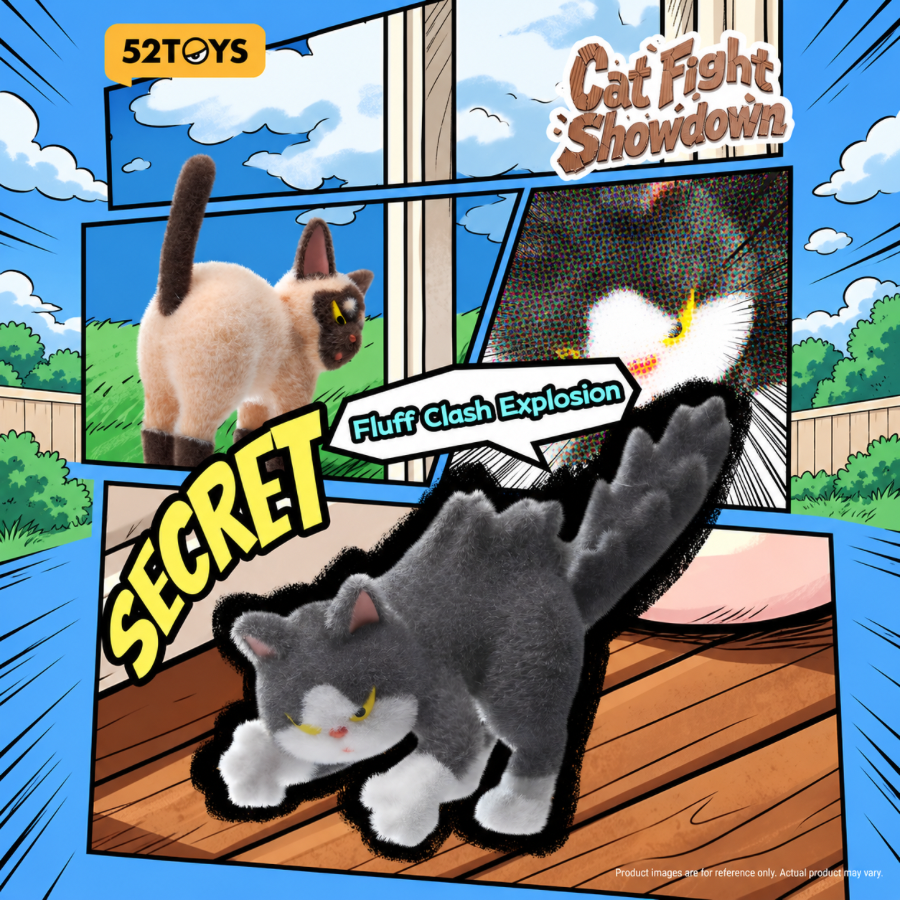 Cat Fight Showdown Series Figures Blind Box