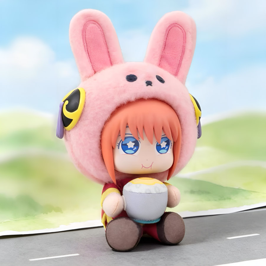 Gintama Full Belly Series Plush Pendant Blind Box