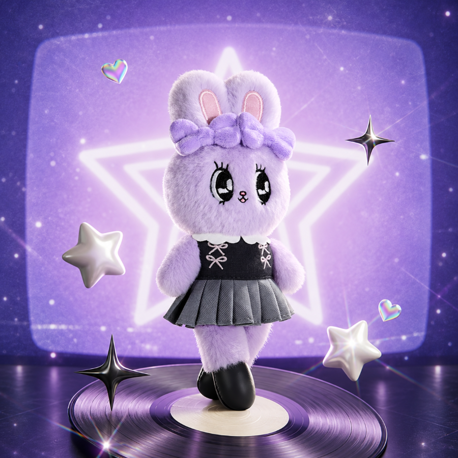 Esther Bunny Long Legs Sweetheart Series Plush Keychain Blind Box