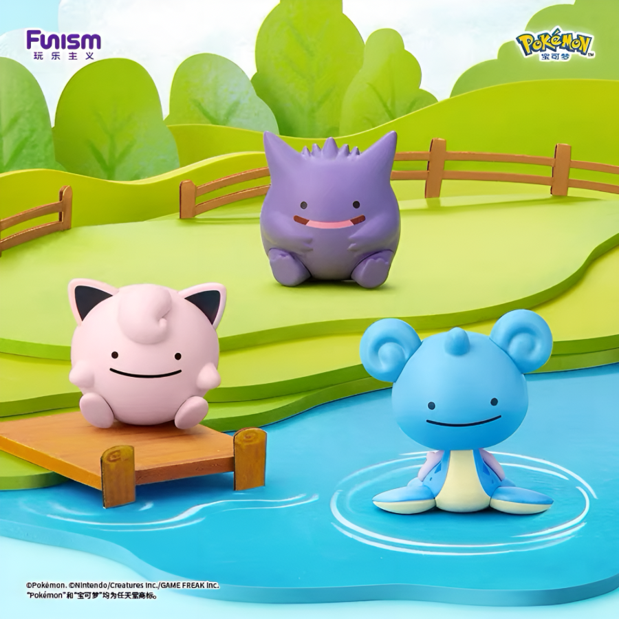 Pokemon Ditto Little Adventures Series Figures Blind Box