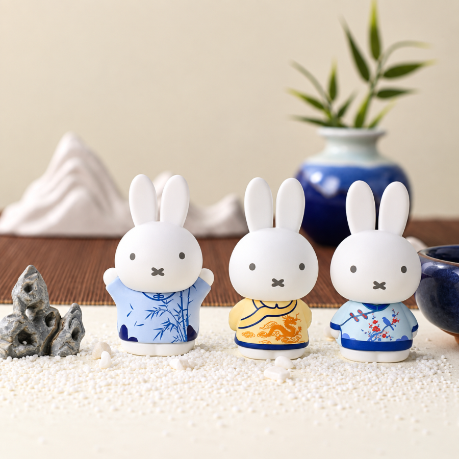 Miffy Qingyun Series Figures Blind Box