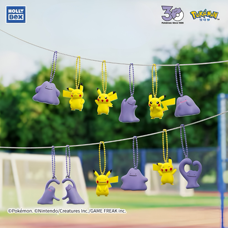 Pokémon Ditto and Pikachu Series Pendant Blind Box