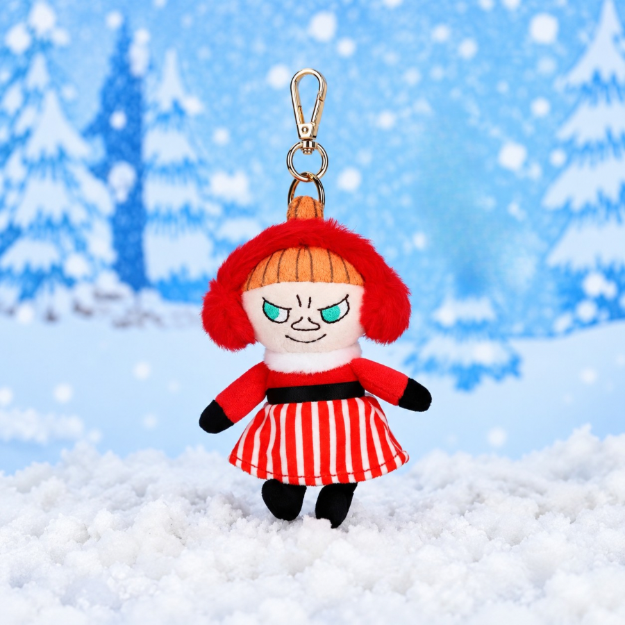 VIPOxMOOMIN Winter Plush Keychain