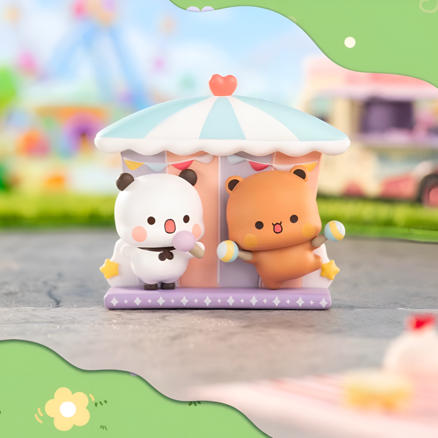 Yier and Bubu Bear Fridge Magnet Blind Box