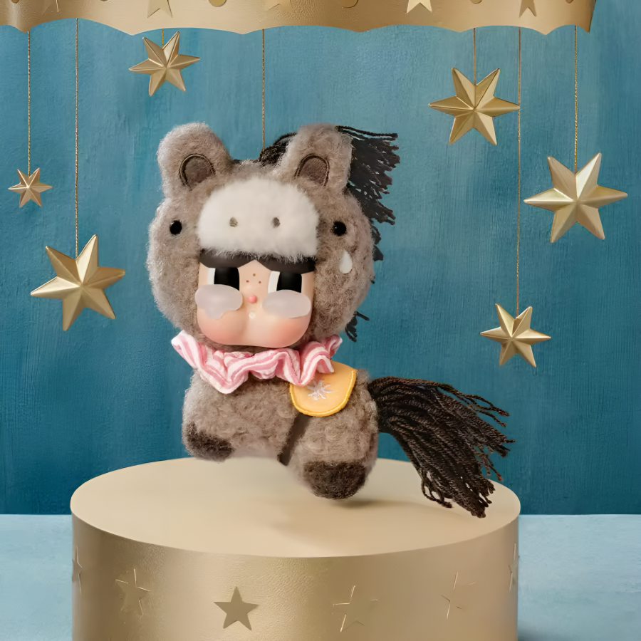 CRYBABY Crying Round n Round Series - Vinyl Plush Pendant