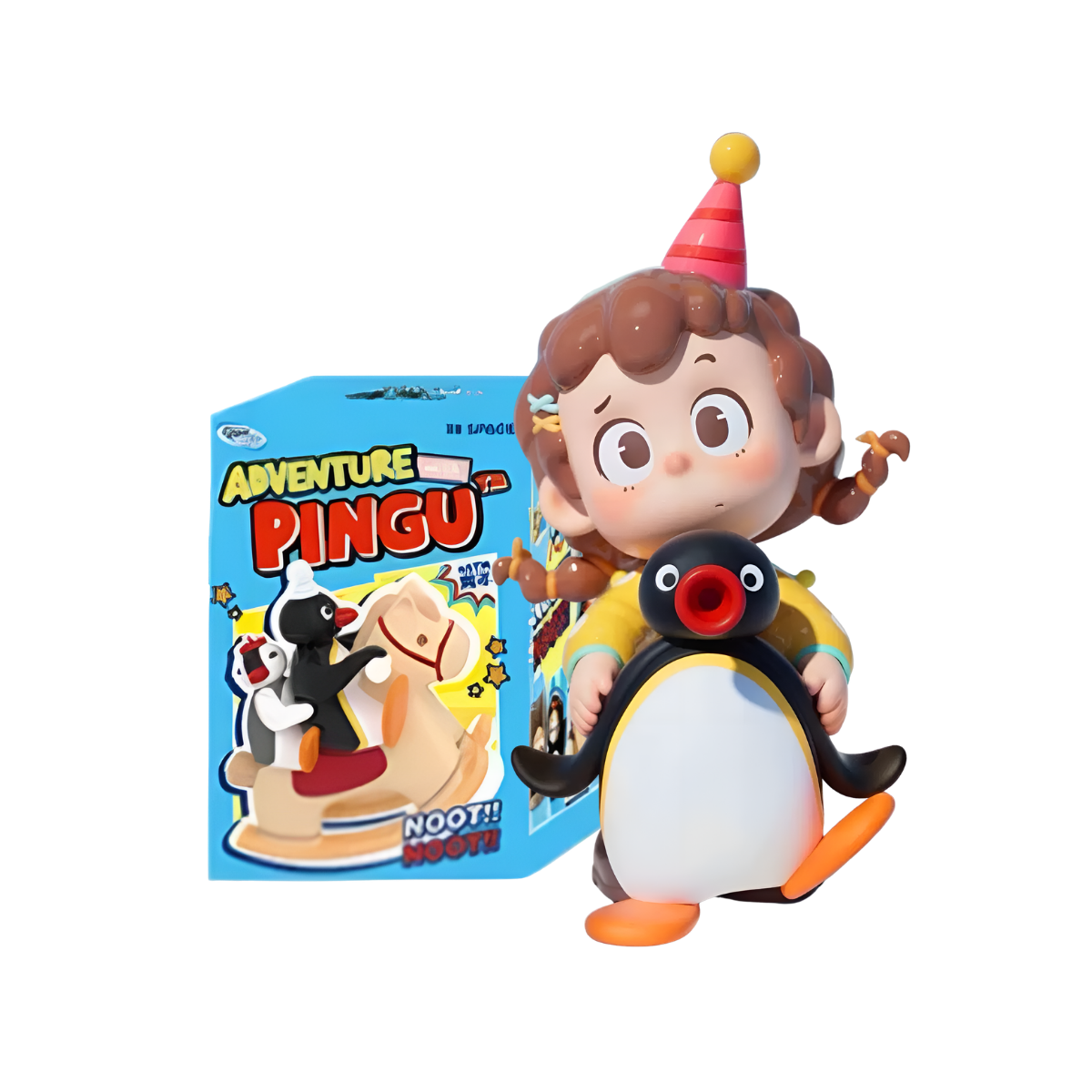 Pingu 45th Anniversary Adventure with Pingu Series Figures Blind Box