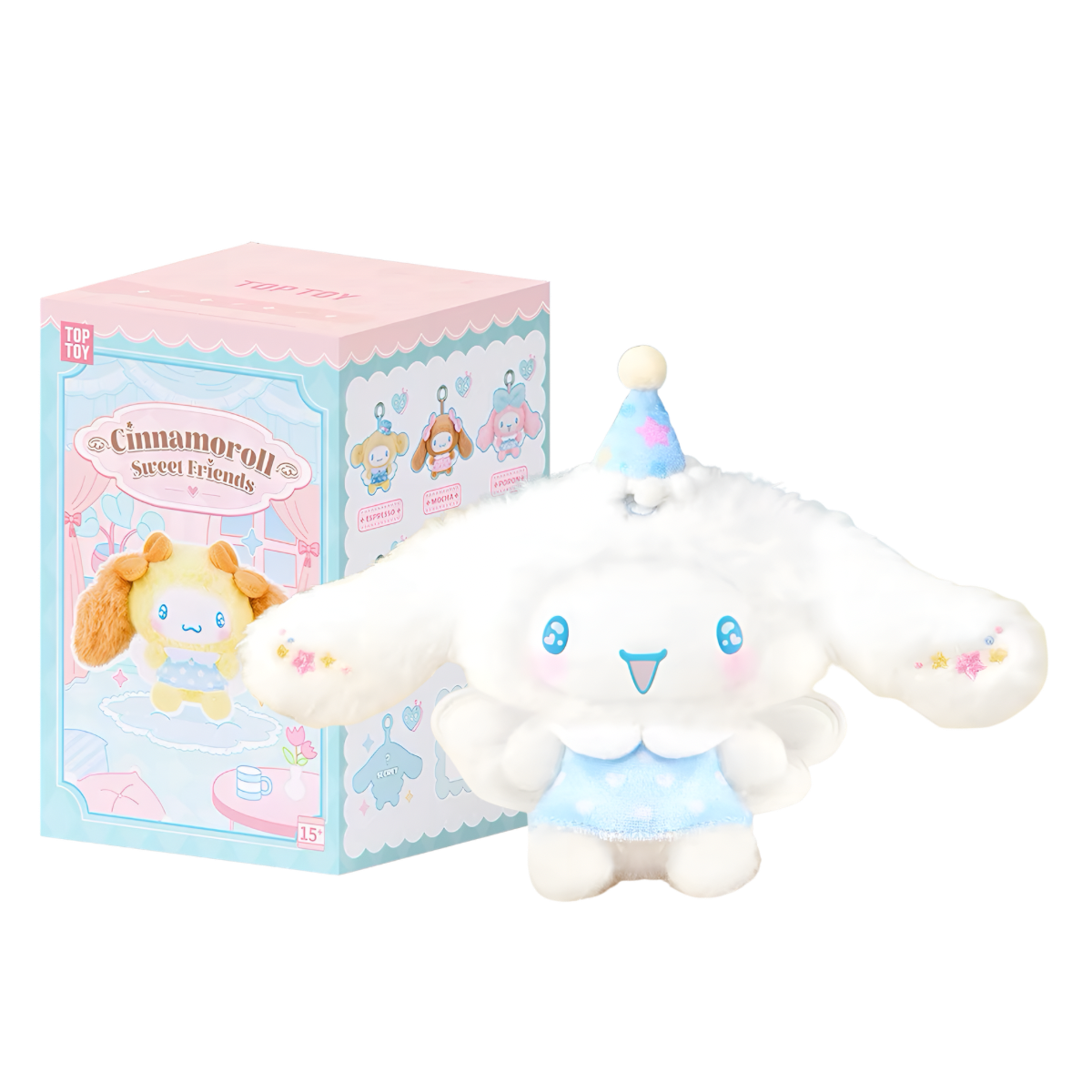 Cinamoroll Sweet Friends Series Plush Pendant Blind Box
