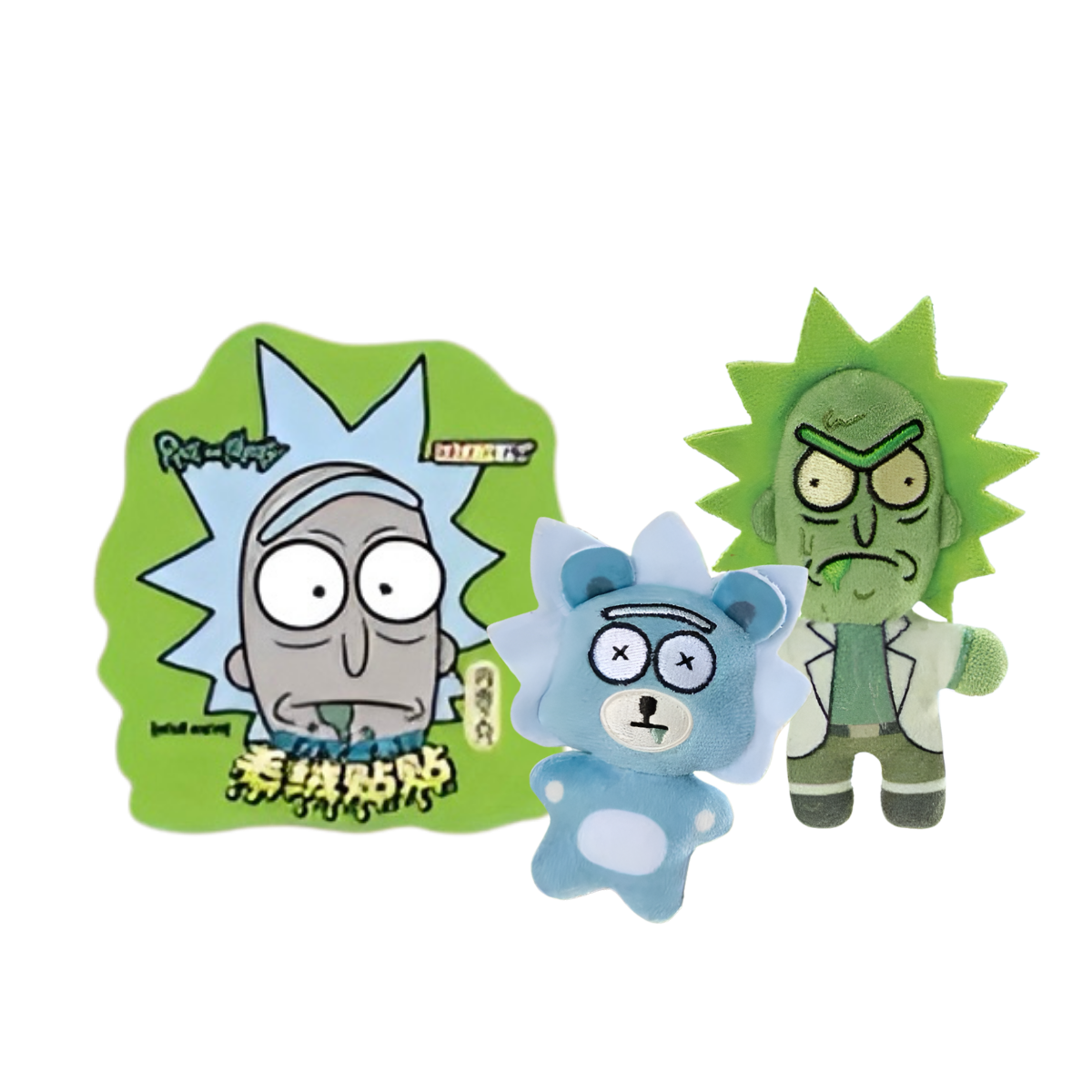 Rick and Morty MultiUniverse Series Plush Magnet Pendant Blind Bag