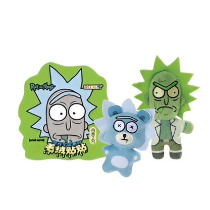 Rick and Morty MultiUniverse Series Plush Magnet Pendant Blind Bag