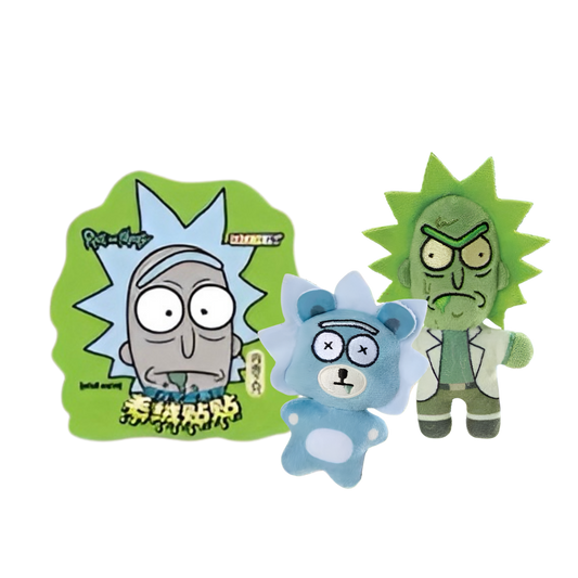 Rick and Morty MultiUniverse Series Plush Magnet Pendant Blind Bag