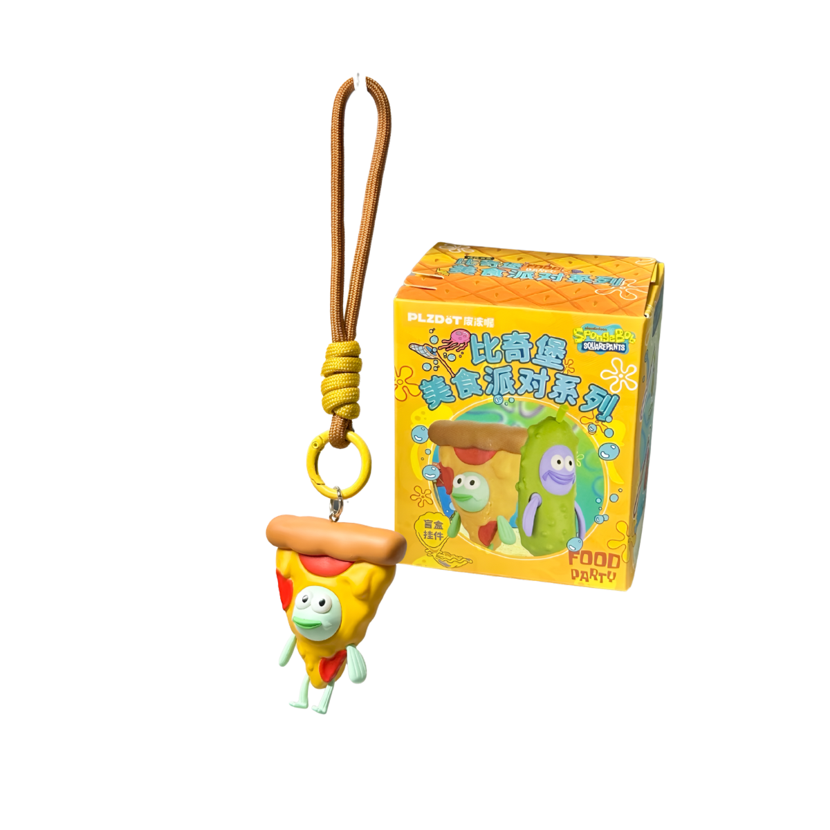 Spongebob Bikini Bottoms Food Party Series Figures Pendant Blind Box