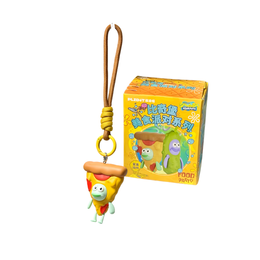 Spongebob Bikini Bottoms Food Party Series Figures Pendant Blind Box