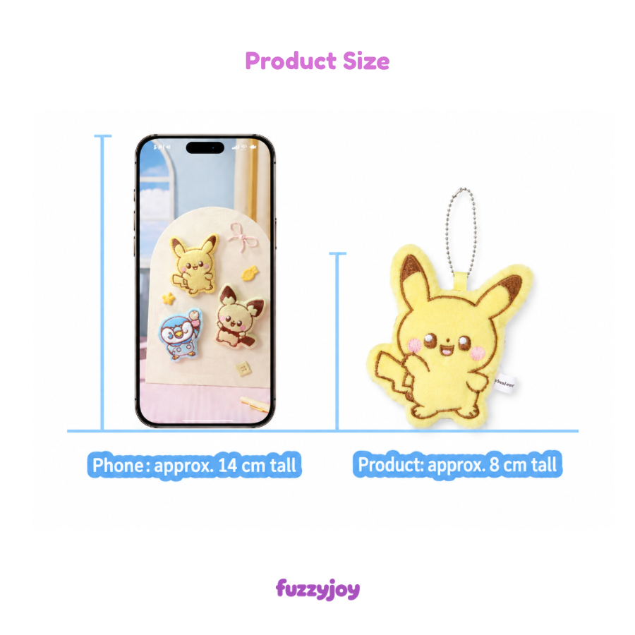 Pokemon Sweet Moment Series Magnet Plush Keychain Blind Box