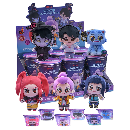 Kpop Demon Hunters Cosbi Plush Keychain Collection