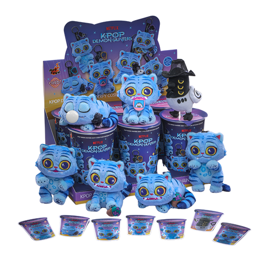 Kpop Demon Hunters Derpy Cosbi Plush Keychain Collection