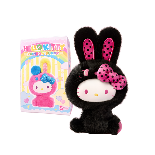 Hello Kitty Rainbow Bunny Series Plush Pendant Blind Box